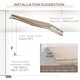image 8 of Outsunny Manual Retractable Awning Garden Shelter Canopy 3 x 2m Beige 
