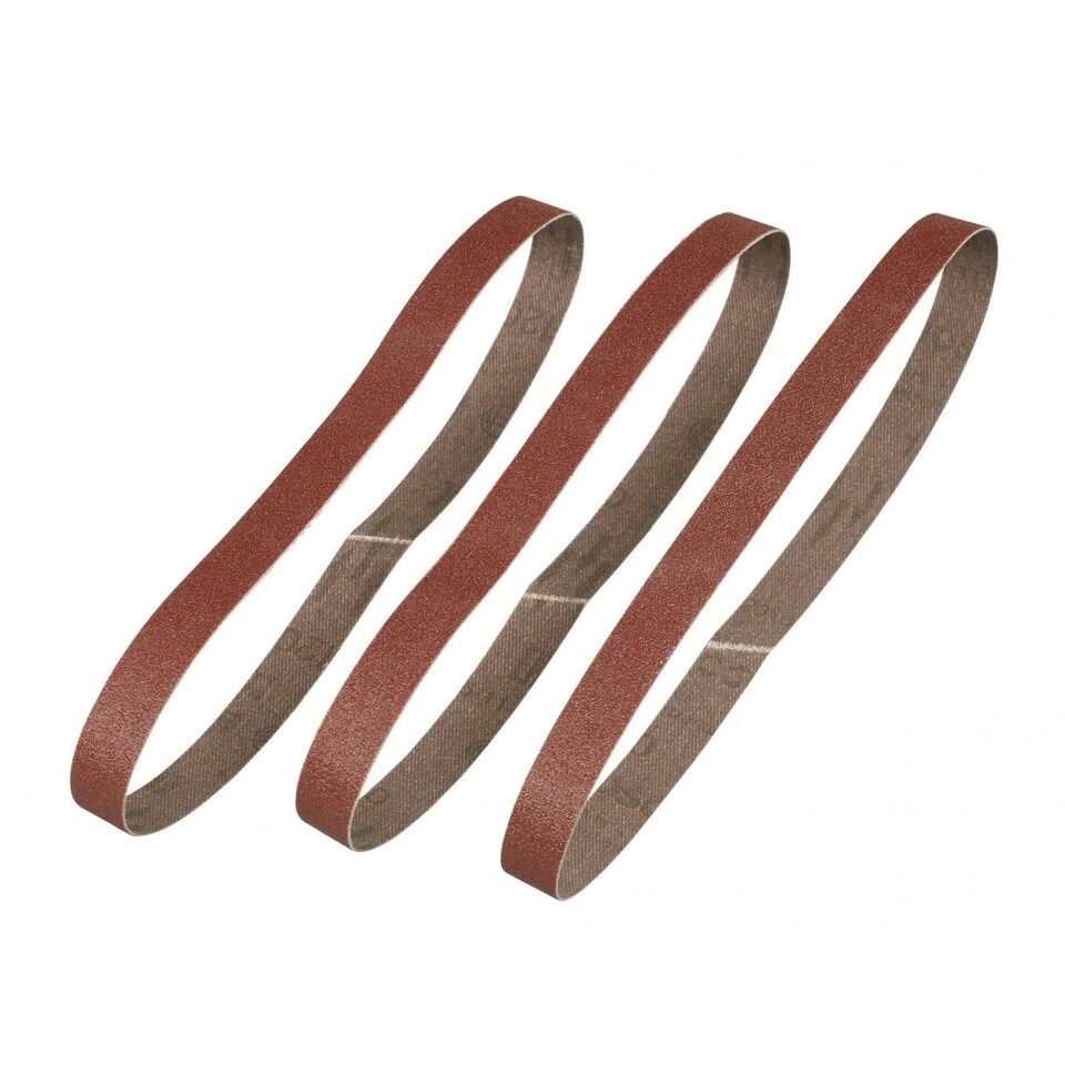 Irwin Powerfile Sanding Belts - Multi Colour - 120G (Pack 3)