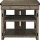 image 1 of WILDWOOD WOOD VENEER TV STAND 50 RUSTIC GREY Grey | Grey