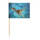 image 4 of T-Rex Dinosaur Food Cocktail Picks - Pack of 24