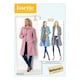 image 1 of Butterick 6385 Paper Sewing Pattern – Women’s Coat, UK Sizes 6–8–10–12–14, Intermediate