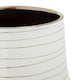 image 3 of Haldis Small White Silver Ceramic Planter White