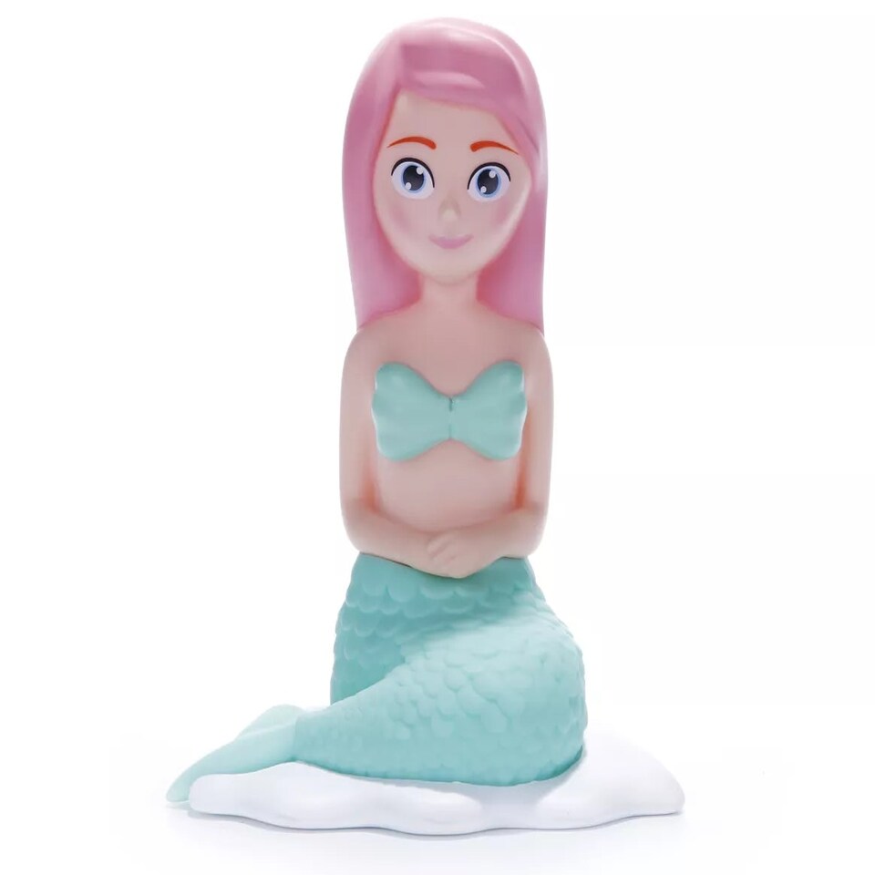 image 1 of Mermaid Night Light Blue | Pink