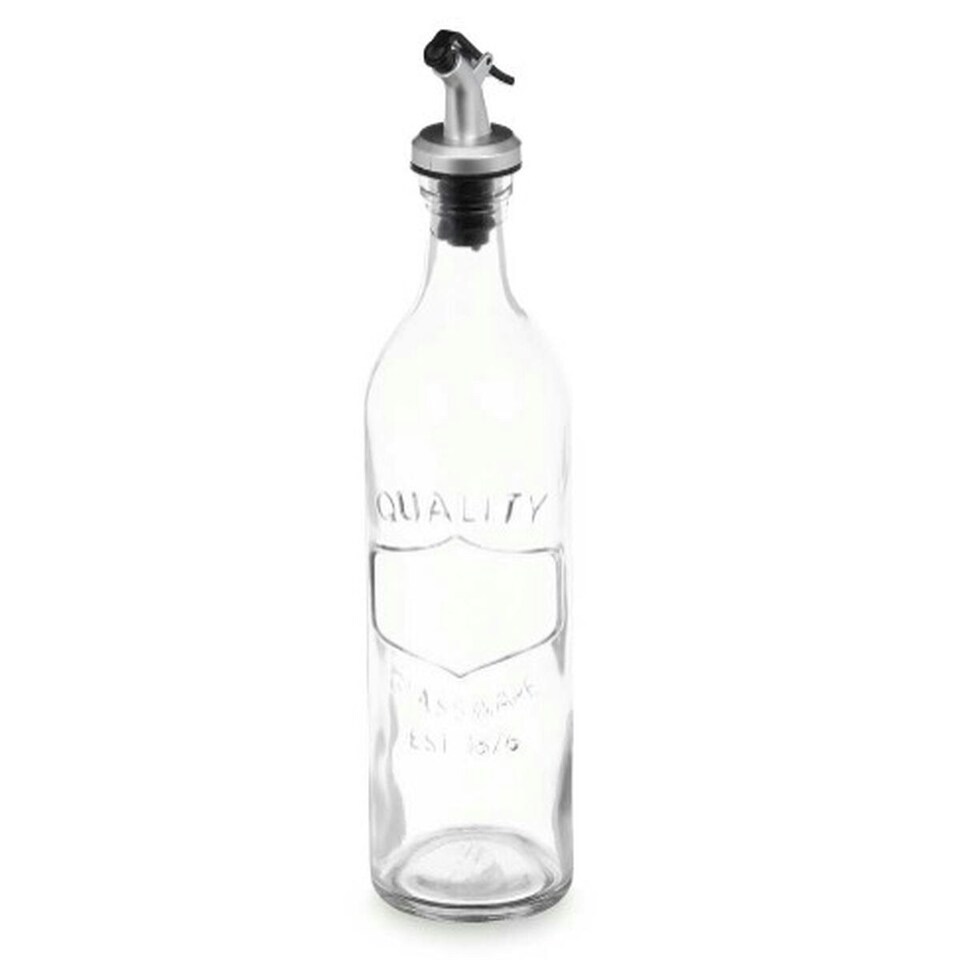 image 1 of Cruet Vivalto YHP-SZ57A/TH12 Transparent Glass With relief 500 ml (24 Units) N/A