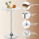 image 4 of Yaheetech  Adjustable Pub Round Table