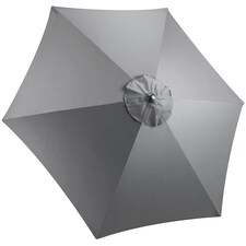 2.4m Replacement Parasol Canopy - Grey