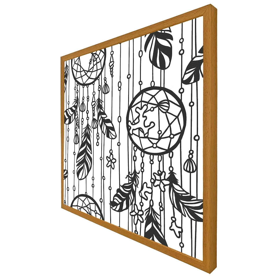 image 1 of Black contour (Picture Frame) White | S