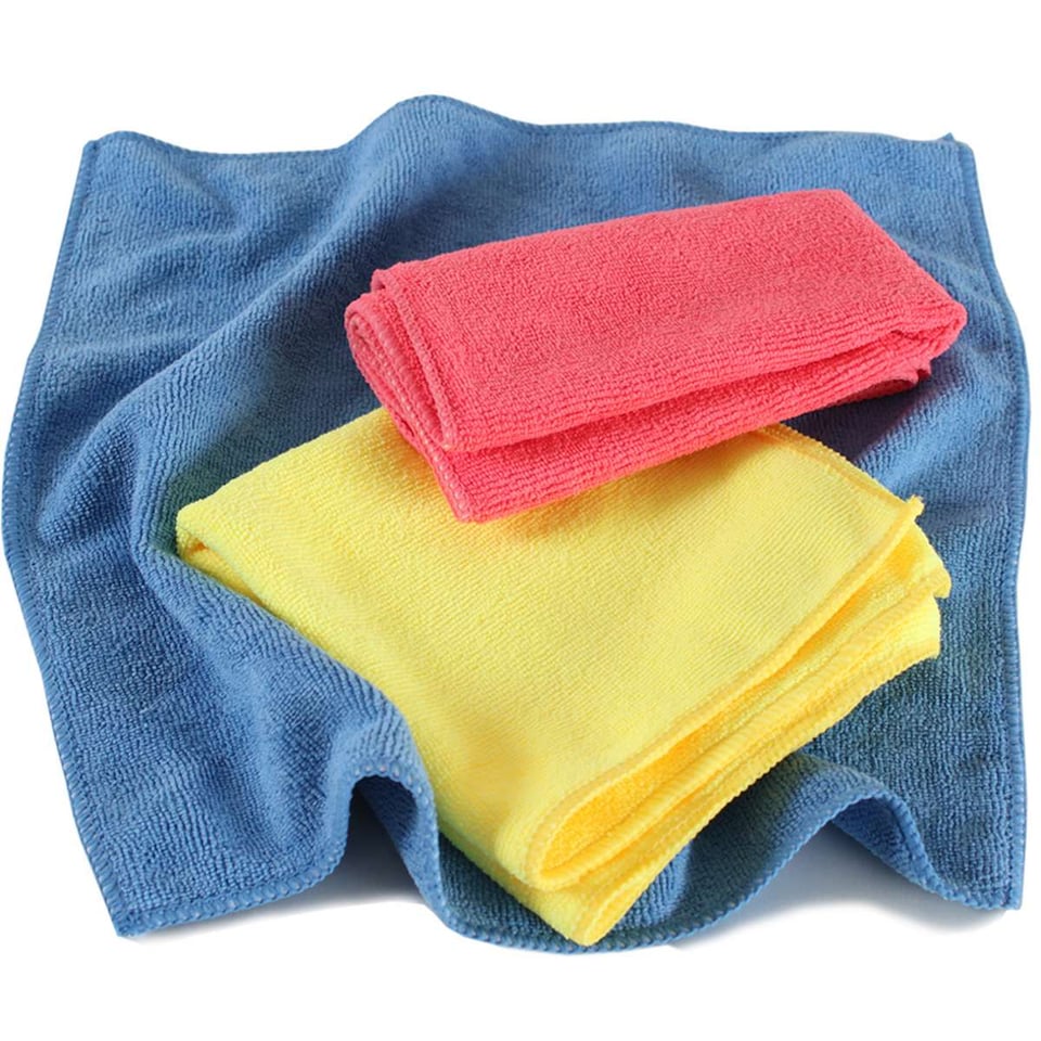 image 1 of Microfibre Cloths Set of 1000 - super soft, highly absorbent, washable, 35 x 35 cm