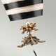 image 3 of South Beach 1 Light Floor Lamp Black, Gold, E27