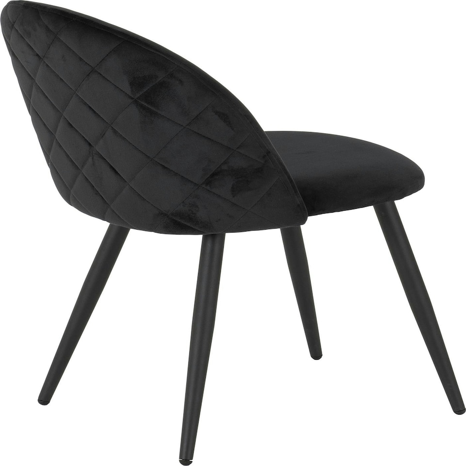 image 1 of Set of 4 Marlow Velvet Dining Chairs Grey