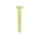 image 1 of Timco - Solid Brass Timber Screws - SLOT - Countersunk (Size 6 x 1 - 200 Pieces)
