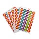 image 1 of Pack of 420 Motivational Happy Stars 24mm Self-Adhesive Labels