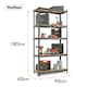 image 3 of VonHaus 3 Step Steel Folding Step Ladder with Anti Slip Feet