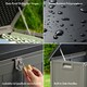 image 2 of VonHaus Garden Storage Box 190L Weatherproof with Lockable Lid Grey