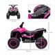 image 7 of HOMCOM 12V Electric Quad Bikes for Kids Ride On Car ATV Toy for 3-5 Years Pink