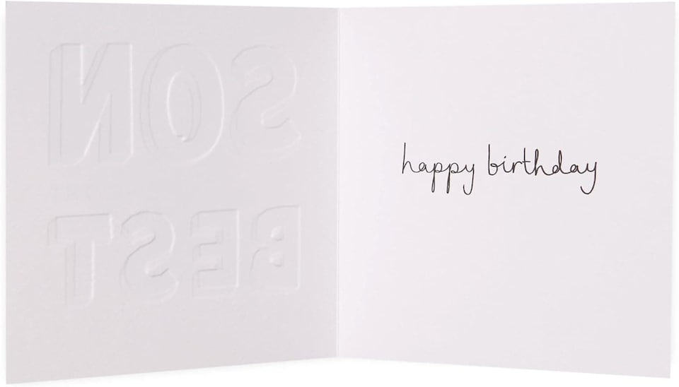 image 1 of Kindred Son Best Birthday Design Card