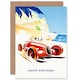 image 1 of Classic Sports Car France Race Drive Him Husband Father Birthday Card