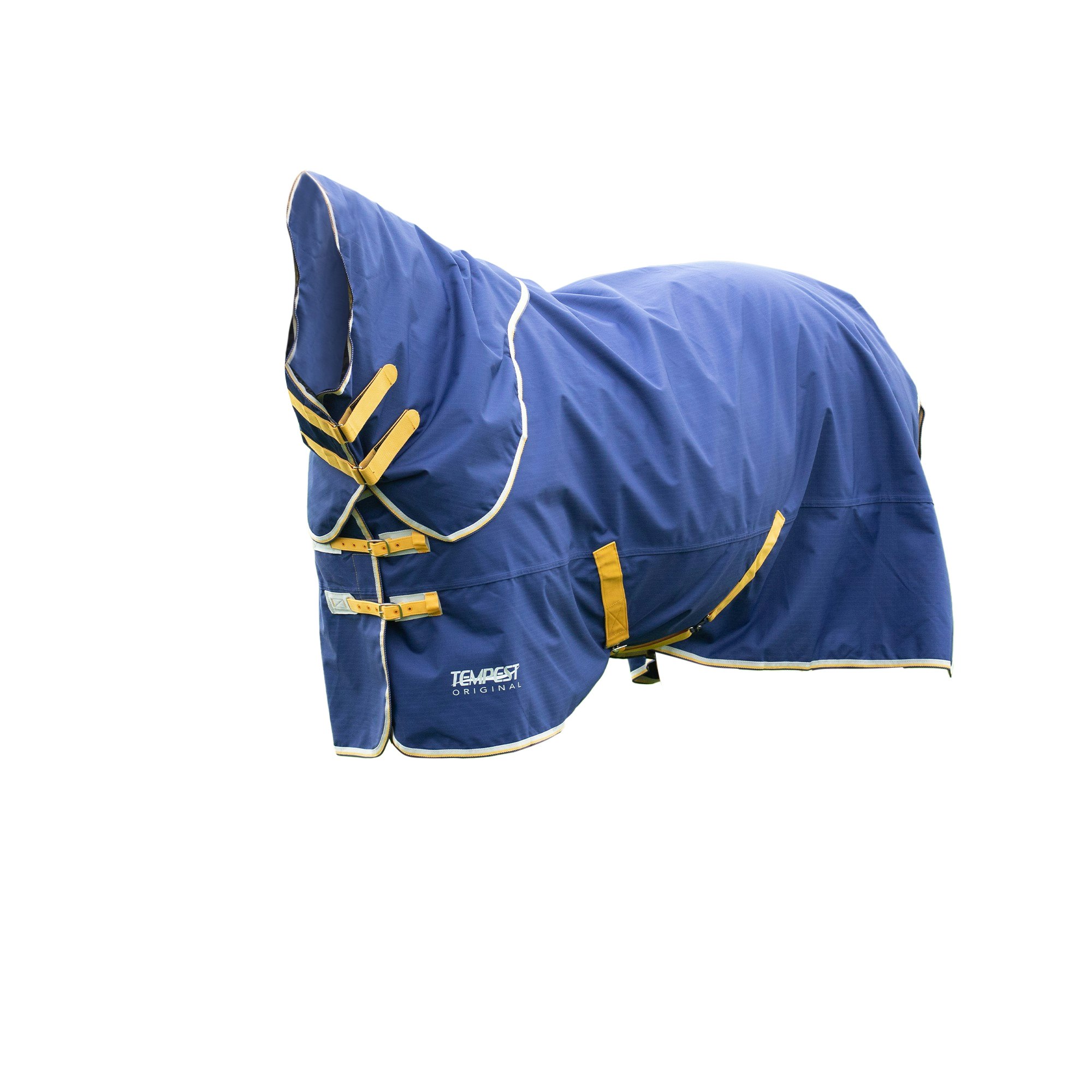 Tempest Original 50 Standard-Neck Horse Turnout Rug - Navy Blue - 4´ 6"