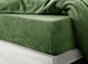 image 2 of Velosso Teddy Fleece Warm and Cosy Fitted Sheet | Red | Red | Single