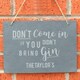 image 5 of Personalised Gin Large Hanging Slate Sign