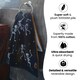 image 6 of Luxury Halloween Hand Towels Pack of 2 - 100% Cotton Spooky Tea Towels Black | Skeletons