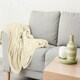 image 3 of Dakota Cream Blanket/Throw Cream