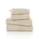 image 2 of Quik Dri Absorbent Cotton Soft Rapid Drying Towels Cream | Stone | Bath sheet
