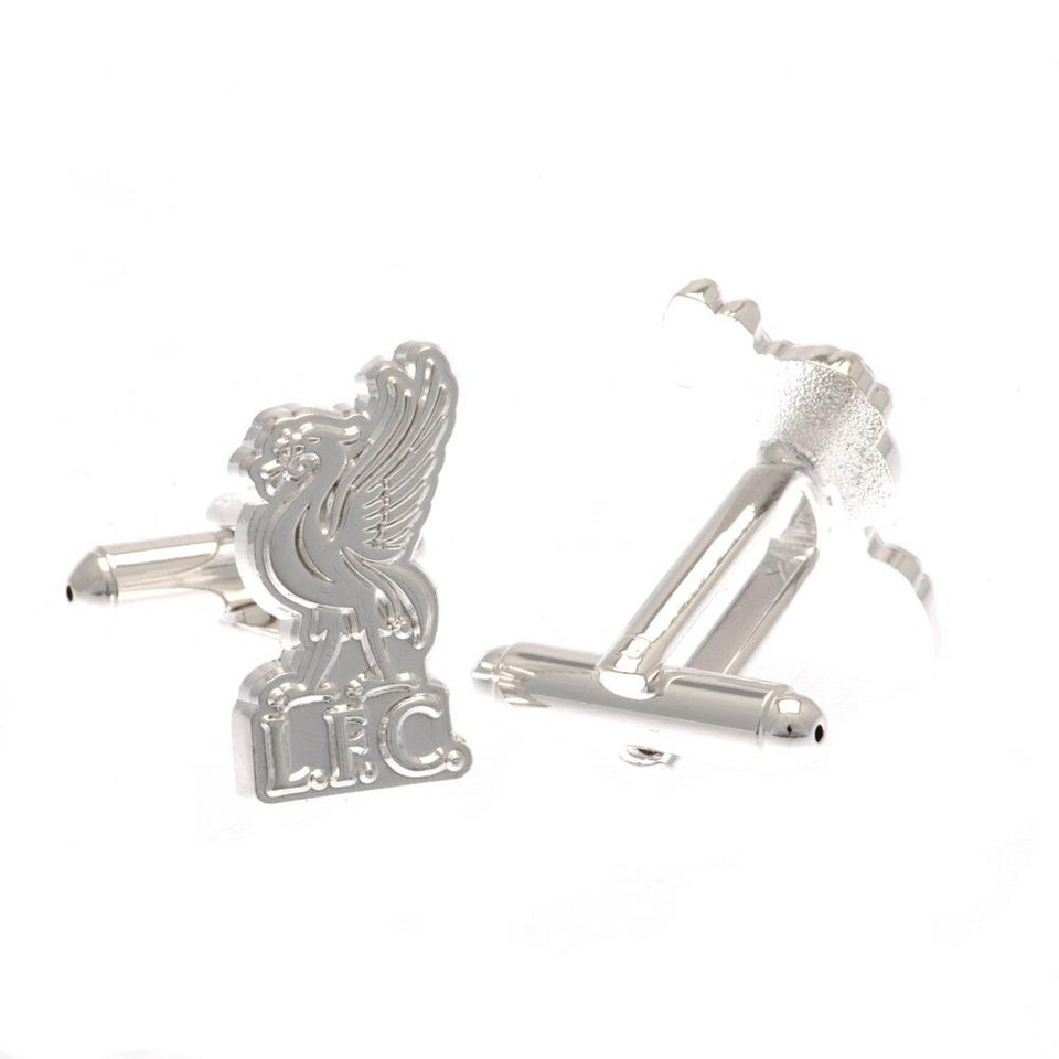 image 1 of Liverpool FC Silver Plated Cufflinks | Silver | Silver | 1
