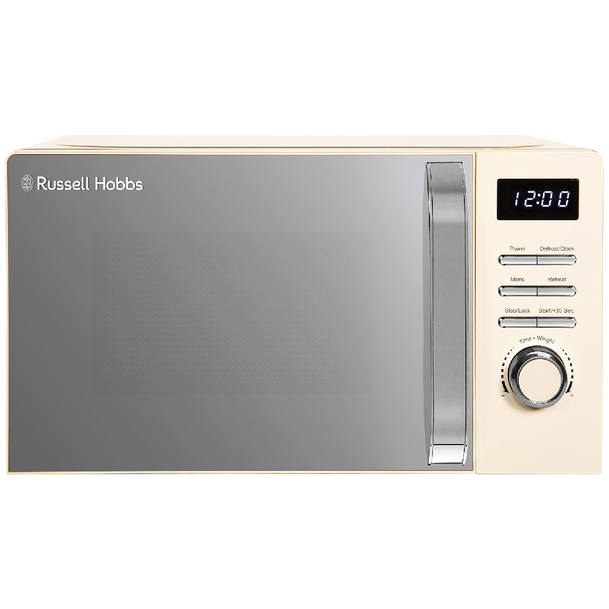 Russell Hobbs RHMD818C Cream Microwave 20L Digital Legacy 800W Defrost Function