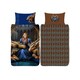 image 2 of Anne Stokes Fierce Loyalty Dragon Duvet Cover Set - Blue/Brown - Single Blue | Single