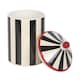 image 2 of Something Different Circus Tent Storage Jar | Black | Black/White | One Size | 1