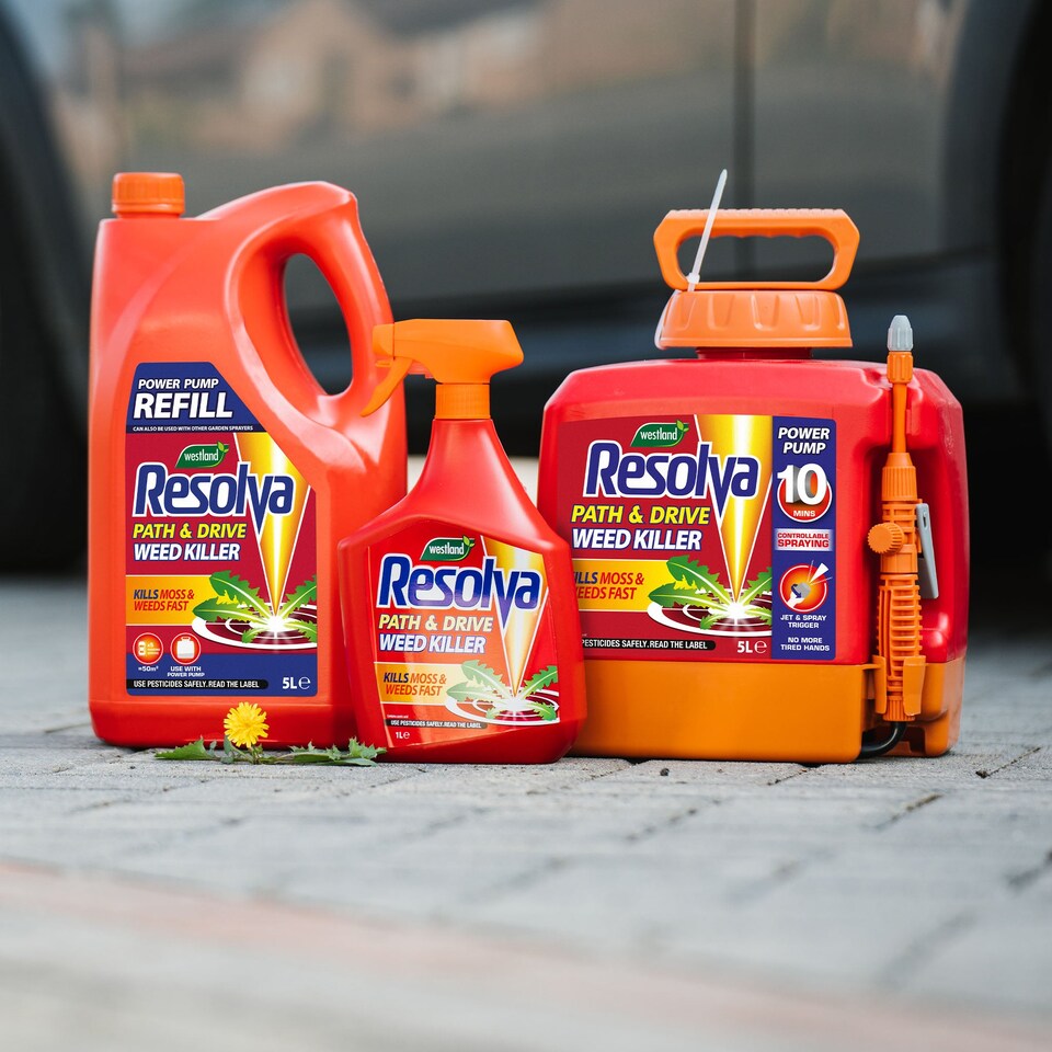 image 1 of Resolva Path & Drive Weedkiller 5 Litre Refill