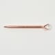 image 4 of Rose Gold Diamond Topper Luxury Metallic Pen