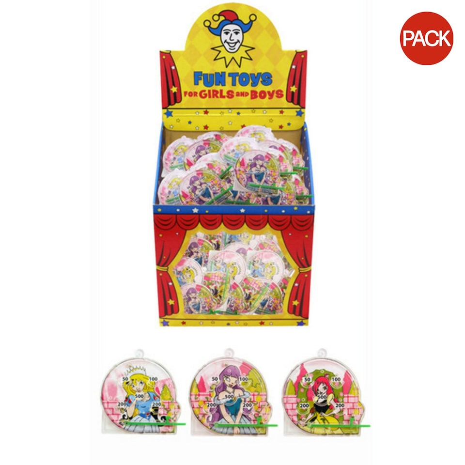 Henbrandt Childrens/Kids Princess Pinball Puzzle (Pack Of 108) - Multicoloured - One Size