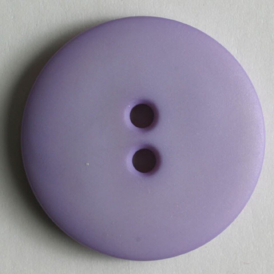 Dill Lilac Round Plastic Buttons for Dressmaking - 23mm - per value pack of 30