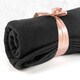image 4 of Myga Black Fleece Yoga Blanket