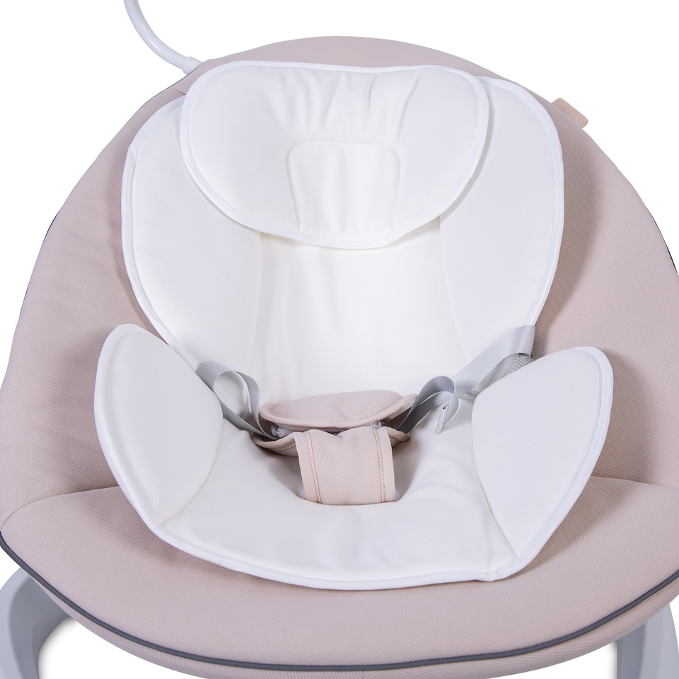 image 1 of Red Kite Sway Electronic Musical Side to Side Swing - Almond | Cream | Almond | One Size | 1