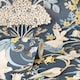 image 2 of Fine Decor Woodland Wallpaper - Navy - 10m x 53cm