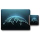 image 1 of Map of the planet (Placemat & Coaster Set)