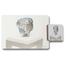 crystal watch (Placemat & Coaster Set)