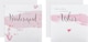 image 1 of Bridesmaid and Usher Thank You Cards Pack of 10 in 2 Contemporary Designs
