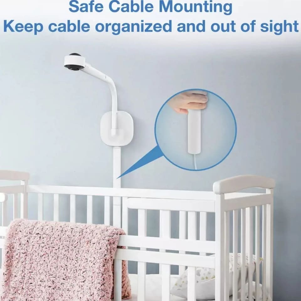 image 1 of VTech RM7787HD 7" Over-the-Cot Smart HD Video Baby Monitor