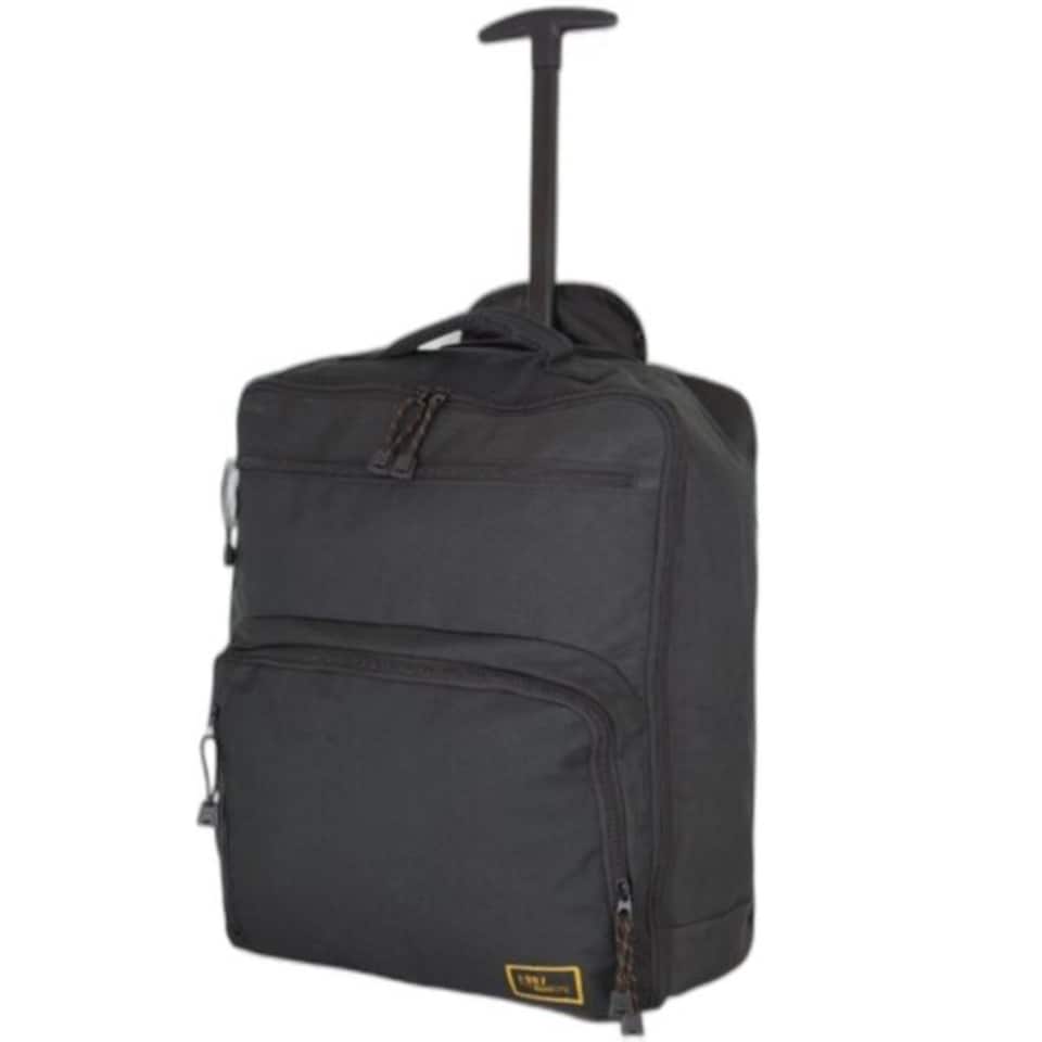 image 1 of Telescopic Handle Carry-On Bags - Black