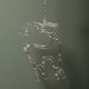 image 5 of 19cm Battery Operated Light up Christmas Reindeer Window Decoration with Warm White LEDs