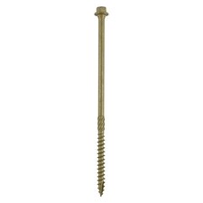 Timco - Timber Screws - Hex Head - Exterior - Green (Size 6.7 x 150 - 30 Pieces)