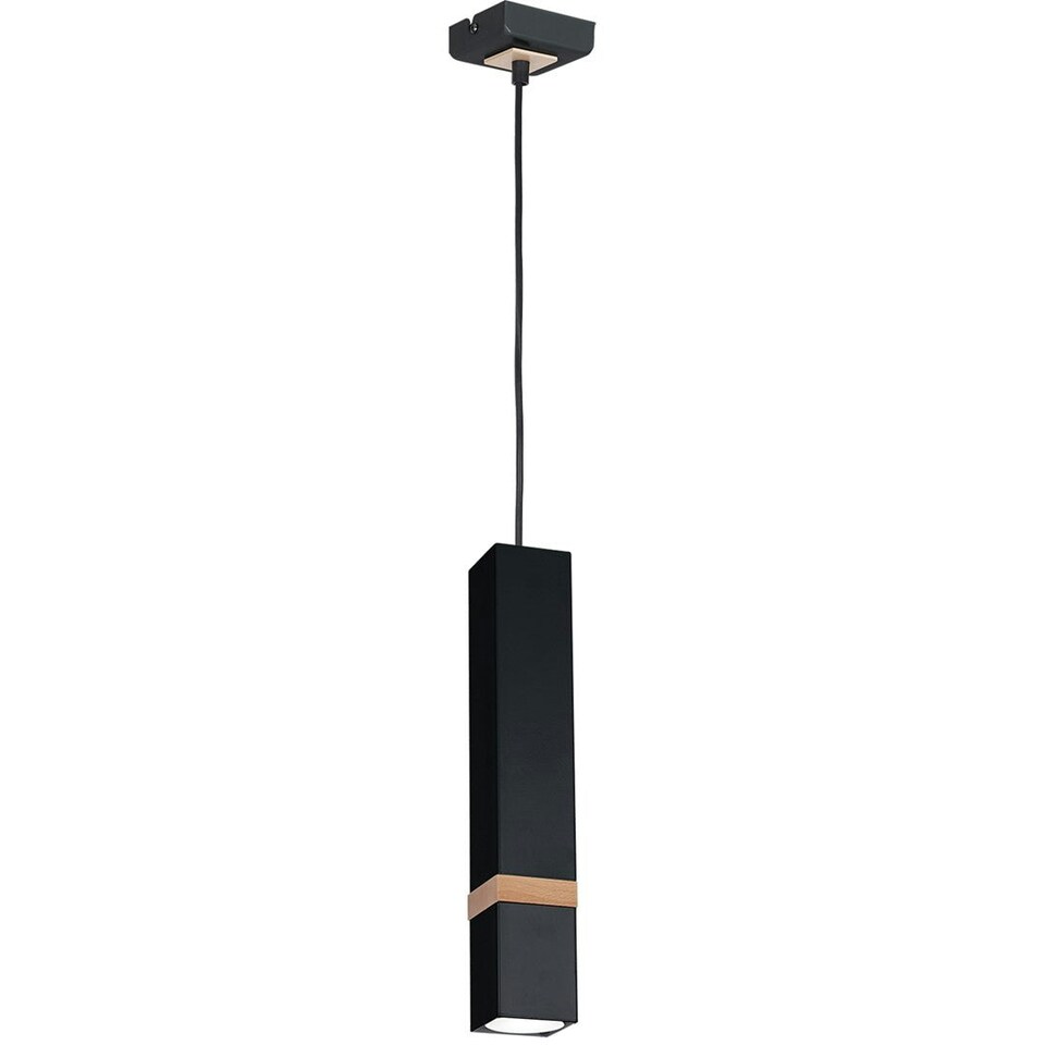 image 1 of Milagro Pendant Lamp Vidar Black 1XGU10