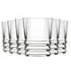 image 1 of LAV Elegan Shot Glasses - 80ml - Clear - Pack of 6 | Clear | Transparent