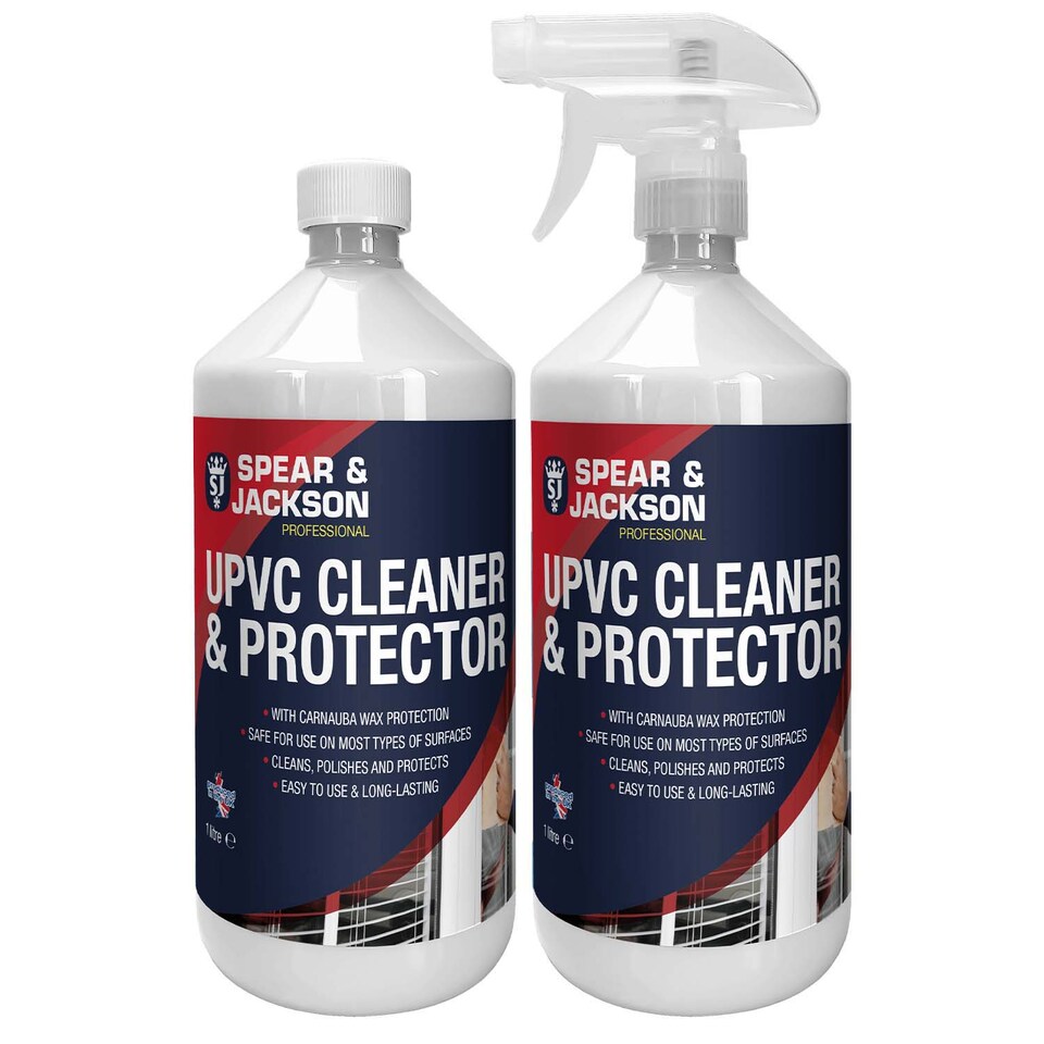 Spear & Jackson UPVC Cleaner & Protector 2 x 1L