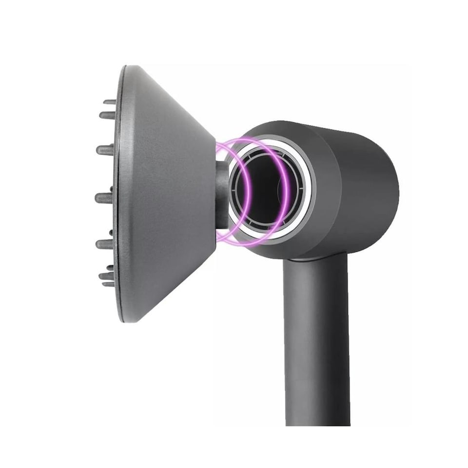 image 1 of Diffuser for Dyson Supersonic Hair Dryer Curl and Volume Enhancer Grey