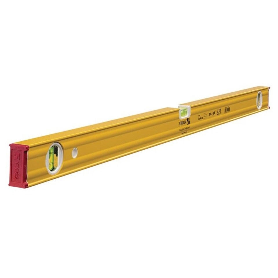 Stabila 80 As-2 Double Plumb Box Section Spirit Level - Multi Colour - 19195 90cm